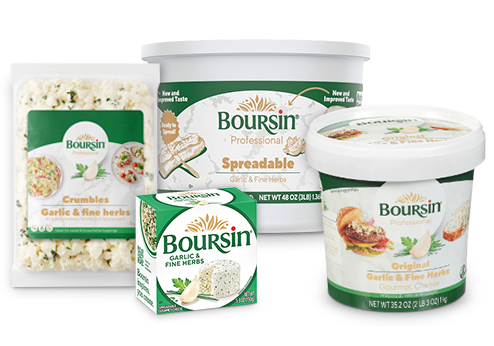 Boursin menu items Family